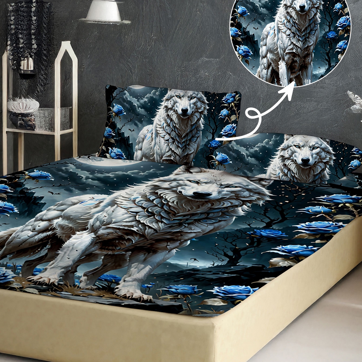 91家纺网 家纺一手货源 找家纺 轩贝雅 2025新款Pod 全托管 半托花型定制单床笠床笠单件 08