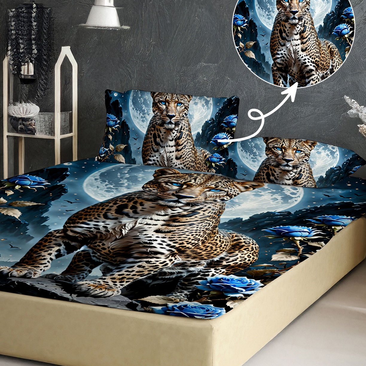 91家纺网 家纺一手货源 找家纺 轩贝雅 2025新款Pod 全托管 半托花型定制单床笠床笠单件 09