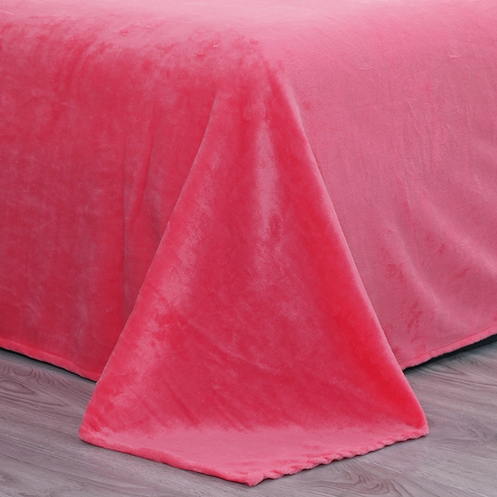 91家纺网 家纺一手货源 找家纺 宝薇 2025新款加厚保暖简约风小版印花牛奶绒四件套 蝴蝶结