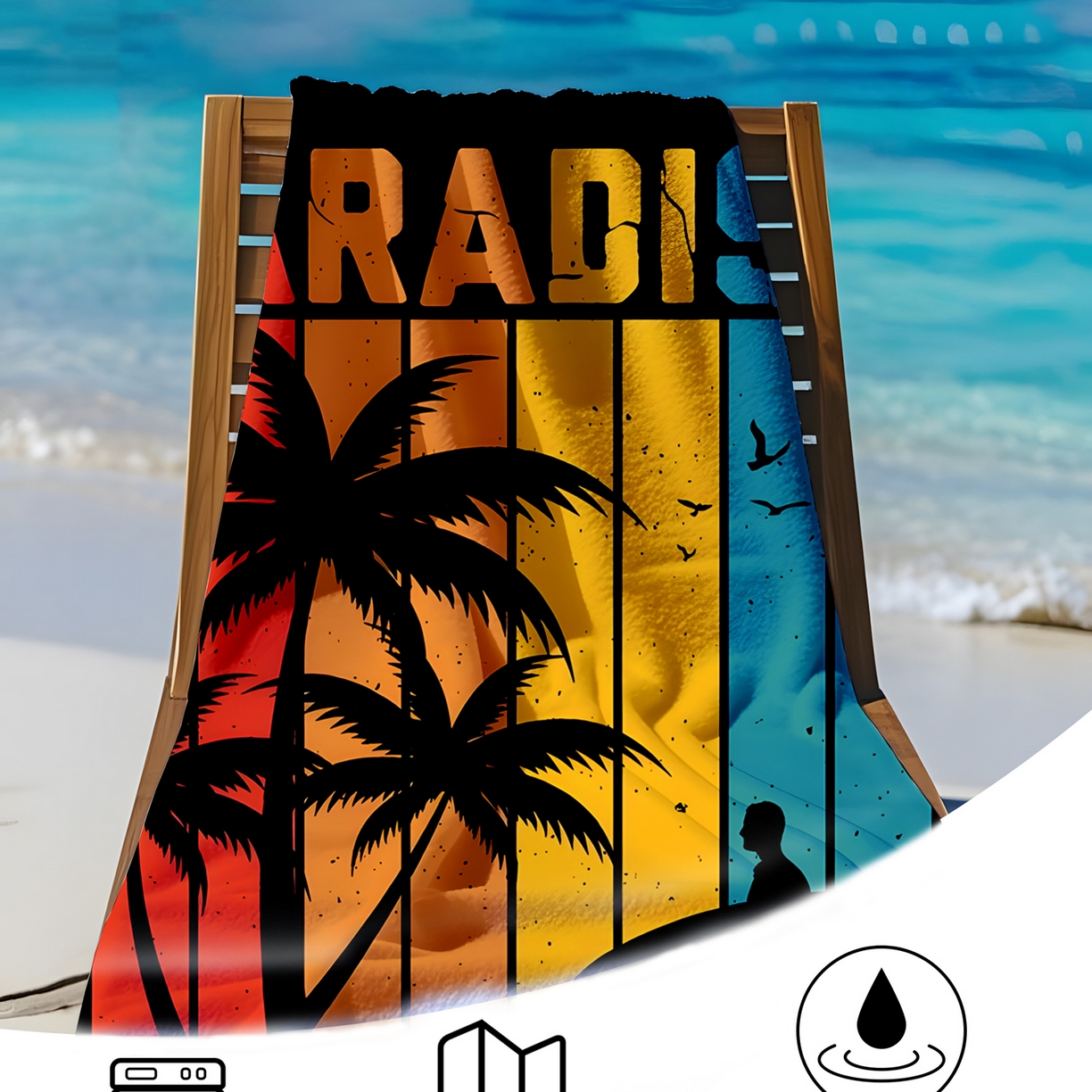 91家纺网 家纺一手货源 找家纺 （总）轩贝雅 2025新款Pod 全托管 半托花型定制沙滩巾