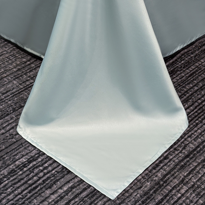 91家纺网 家纺一手货源 找家纺 栩裕纺织 2025新款提花宋锦缎四件套 玉石绿