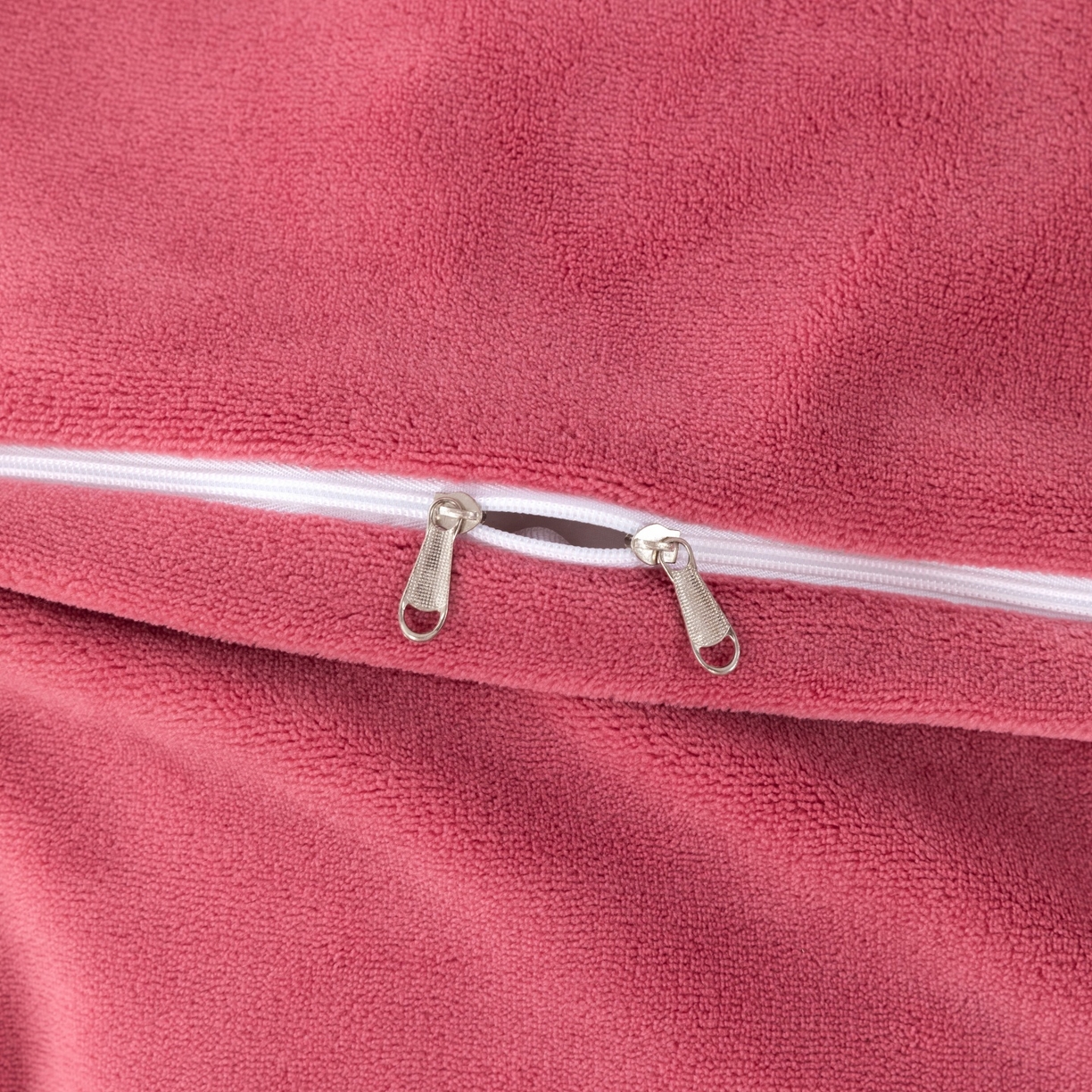 91家纺网 家纺一手货源 找家纺 优姿家纺 2025新款10斤牛奶绒宽边绣花保暖四件套-郁金花香 郁金花香-皮红