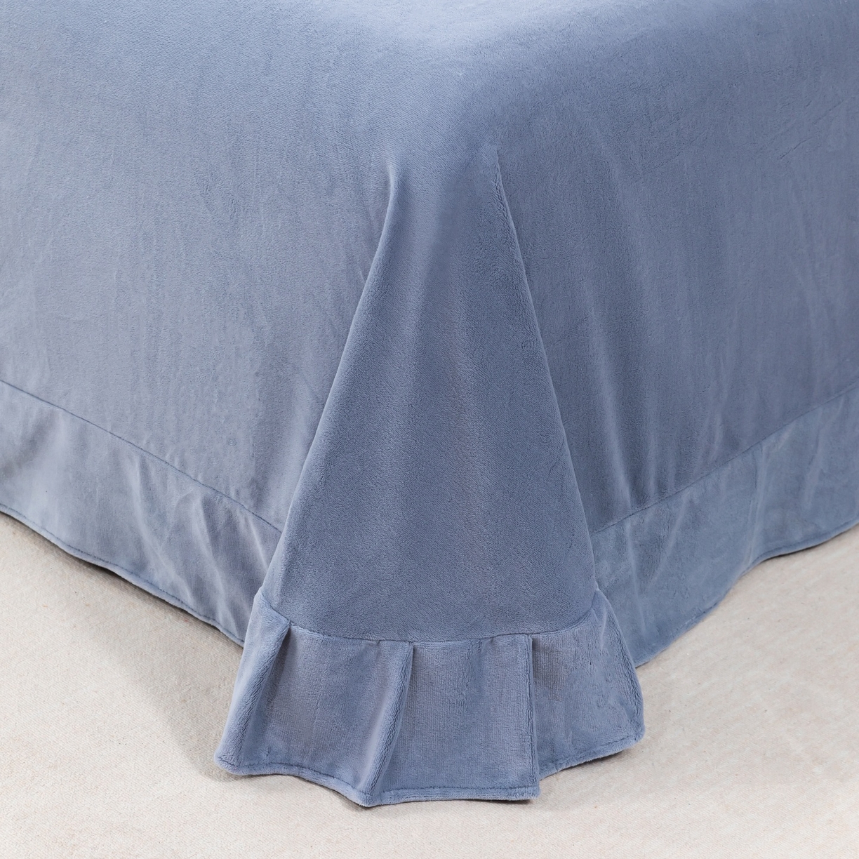 91家纺网 家纺一手货源 找家纺 优姿家纺 2025新款10斤牛奶绒宽边绣花保暖四件套-郁金花香 郁金花香-典雅灰