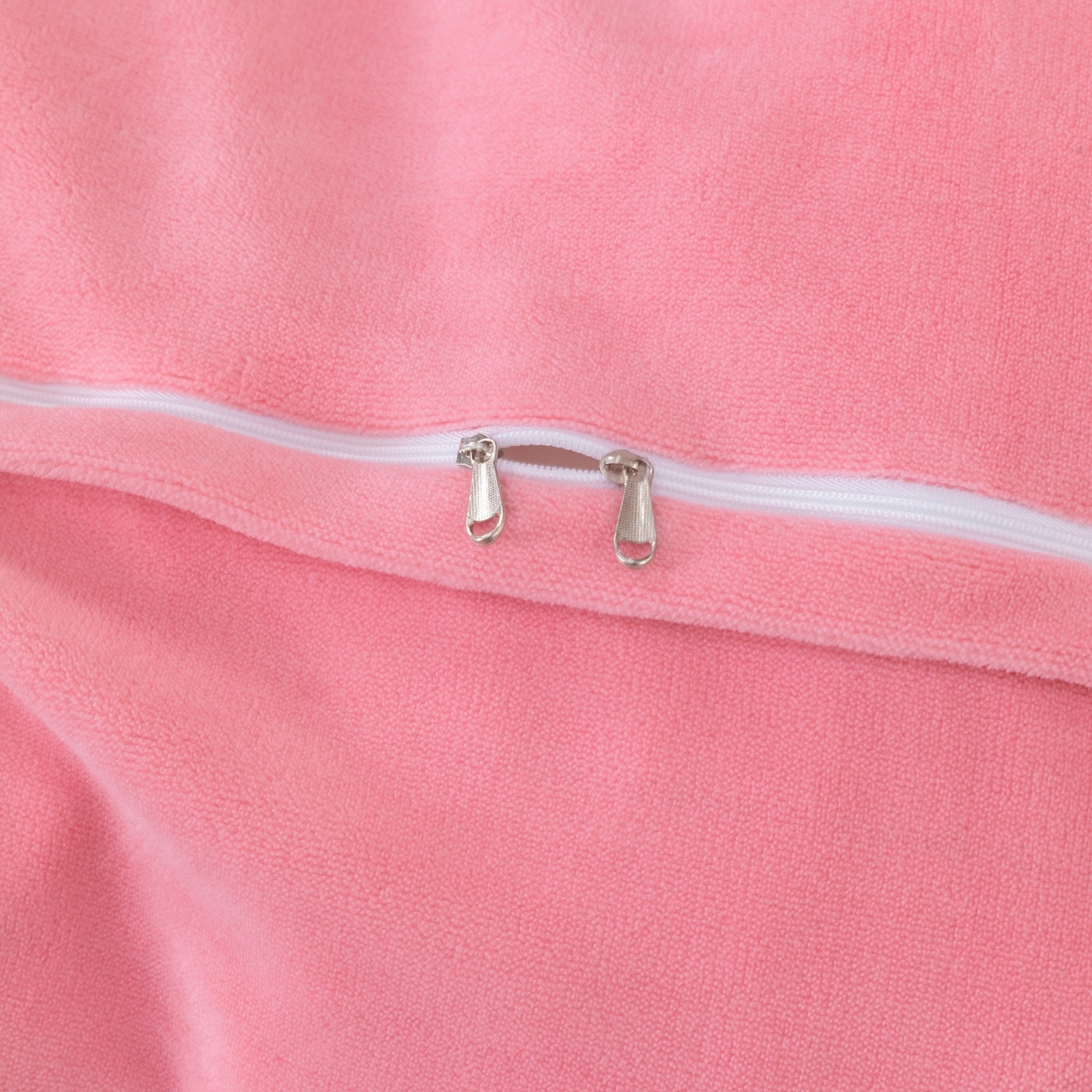 91家纺网 家纺一手货源 找家纺 优姿家纺 2025新款10斤牛奶绒宽边绣花保暖四件套-田园印象 田园印象-粉