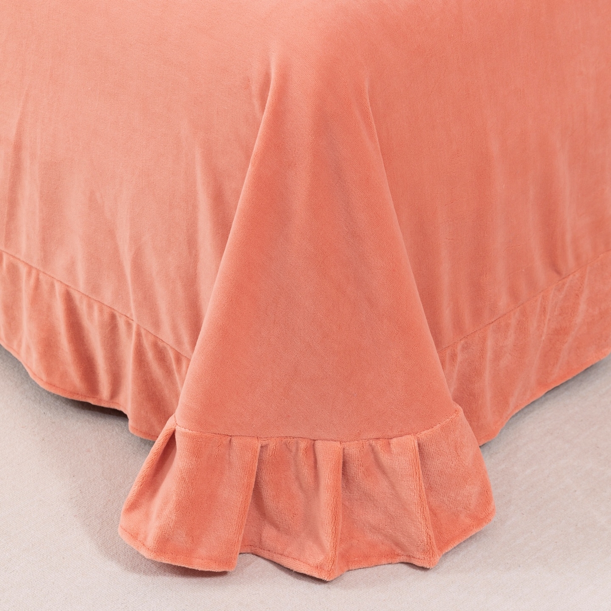 91家纺网 家纺一手货源 找家纺 优姿家纺 2025新款10斤牛奶绒宽边绣花保暖四件套-简单生活 简单生活-桔