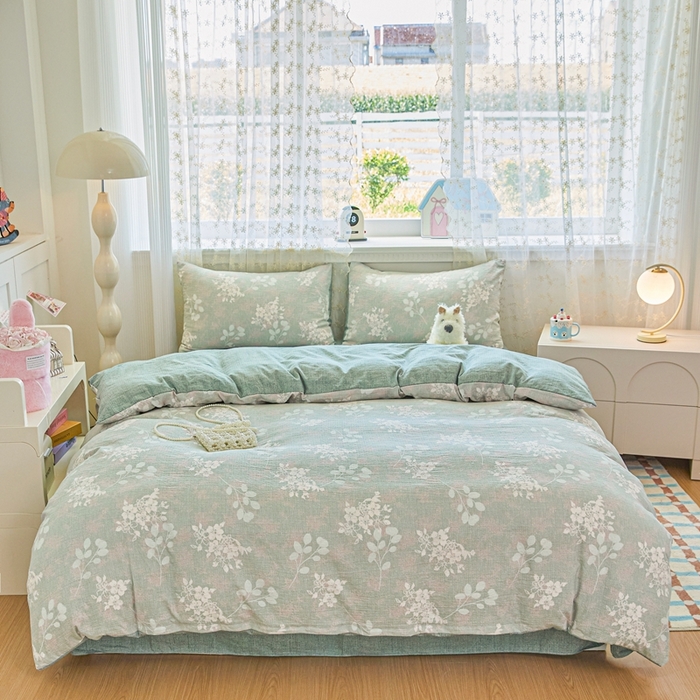 可思家纺 2025新款云感棉四件套 莫奈