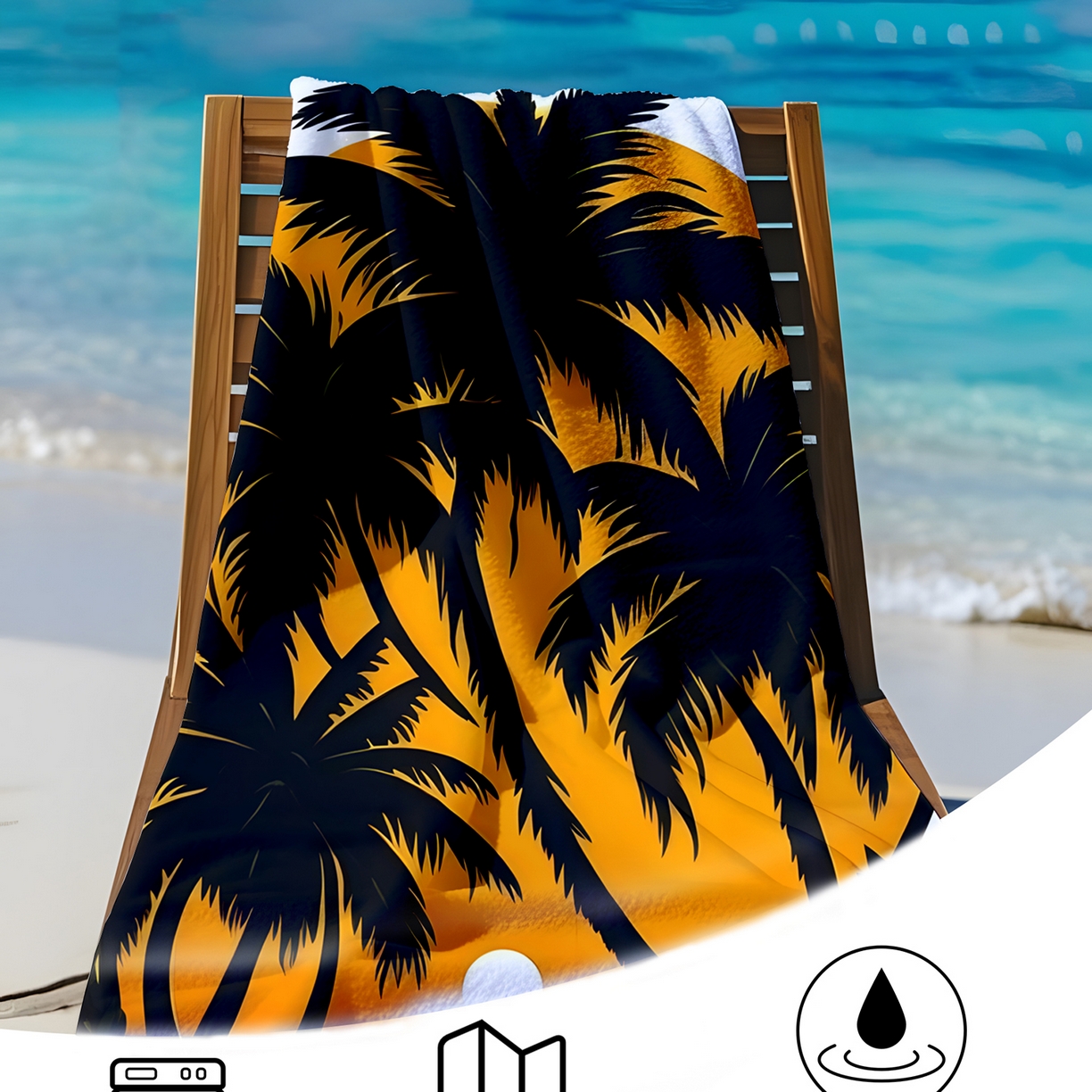 91家纺网 家纺一手货源 找家纺 轩贝雅 2025新款Pod 全托管 半托花型定制沙滩巾 06 35*75cm