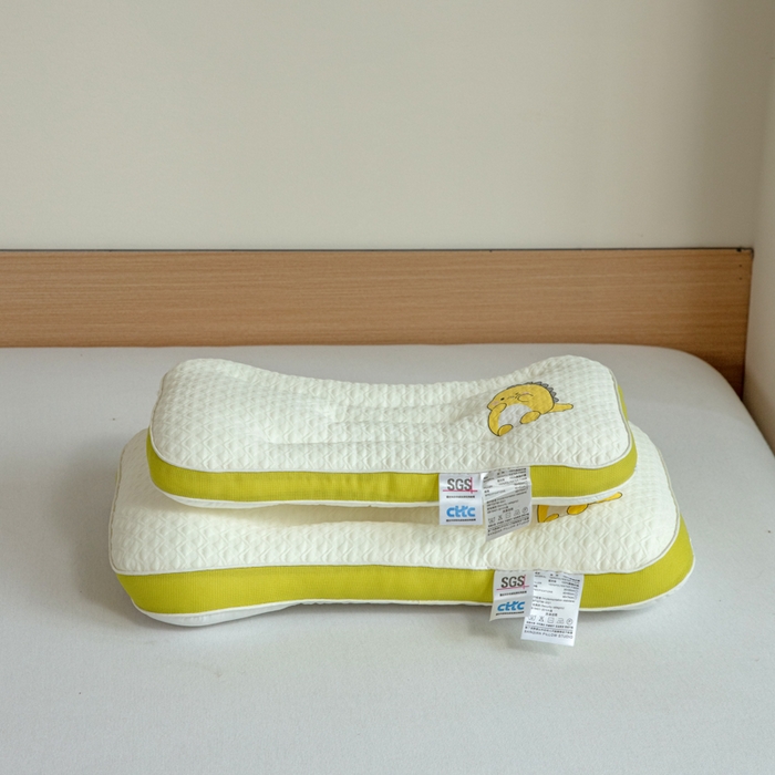 91家纺网 家纺一手货源 找家纺 （总）卡芙芯类馆 2025新款A类小恐龙儿童护颈枕枕头枕芯