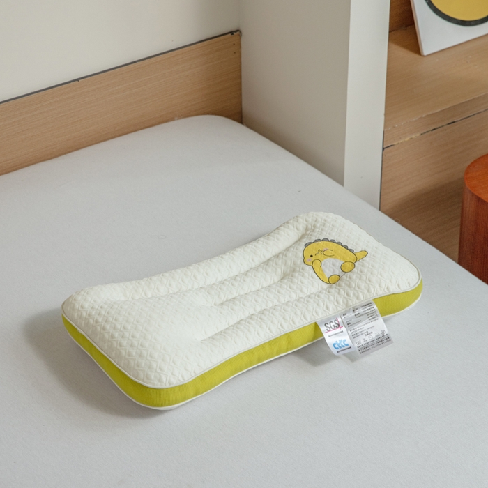 91家纺网 家纺一手货源 找家纺 （总）卡芙芯类馆 2025新款A类小恐龙儿童护颈枕枕头枕芯