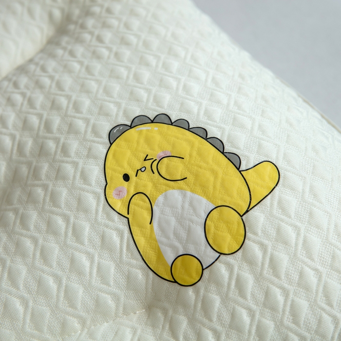 91家纺网 家纺一手货源 找家纺 （总）卡芙芯类馆 2025新款A类小恐龙儿童护颈枕枕头枕芯