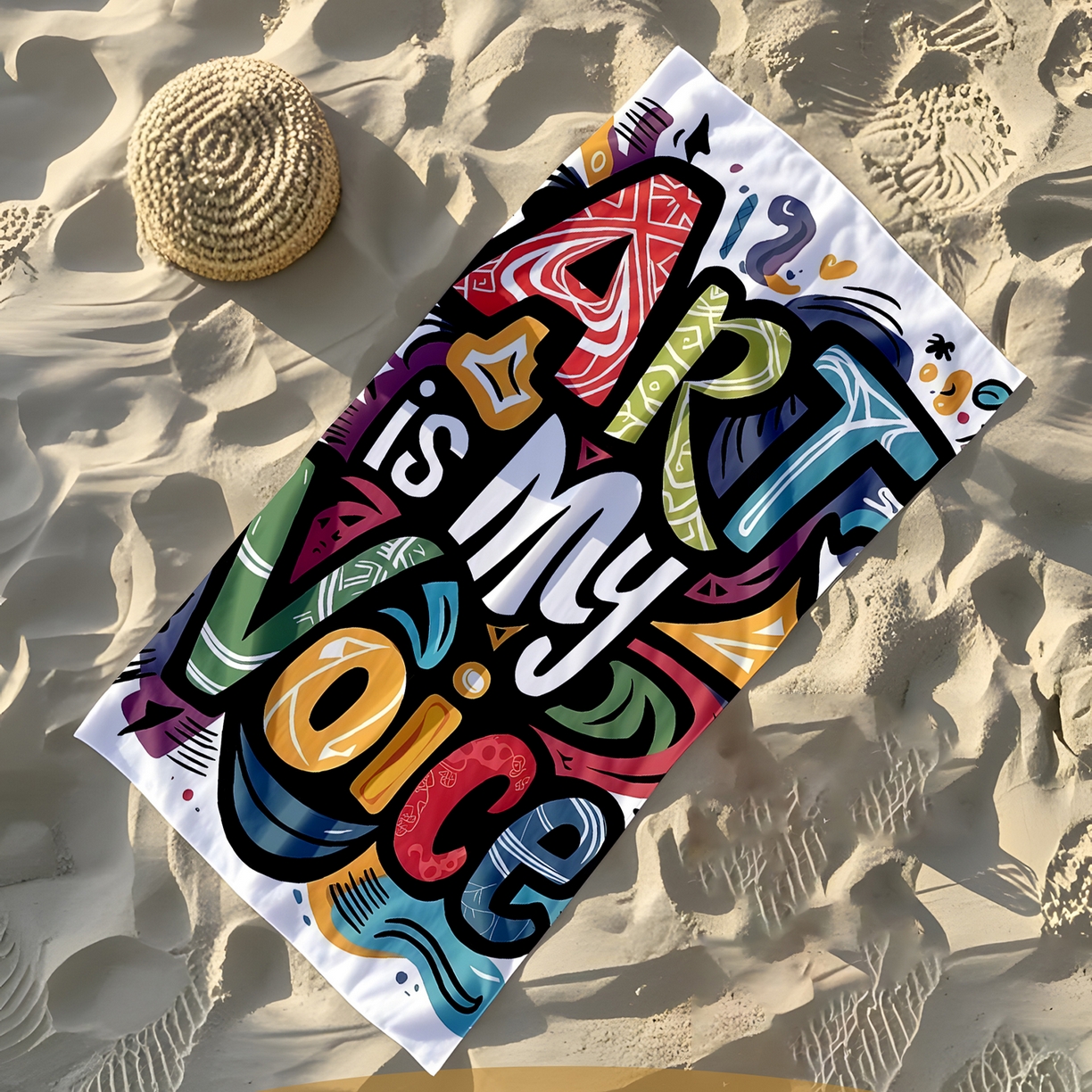 91家纺网 家纺一手货源 找家纺 轩贝雅 2025新款Pod 全托管 半托花型定制沙滩巾 07 60*130cm