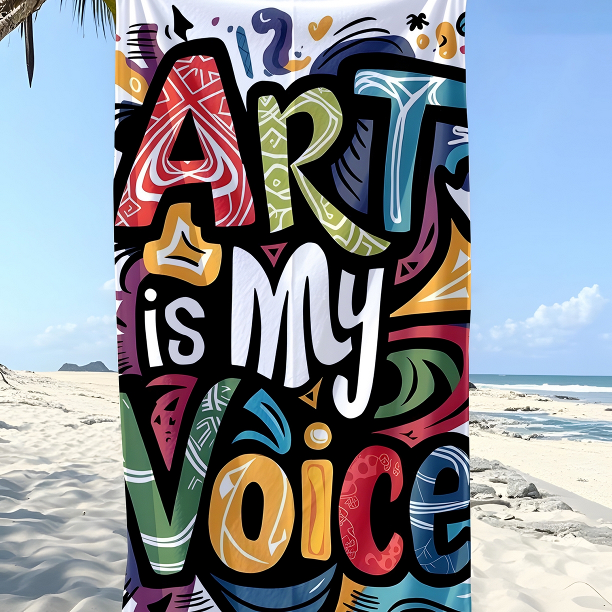 91家纺网 家纺一手货源 找家纺 轩贝雅 2025新款Pod 全托管 半托花型定制沙滩巾 07 70*150cm