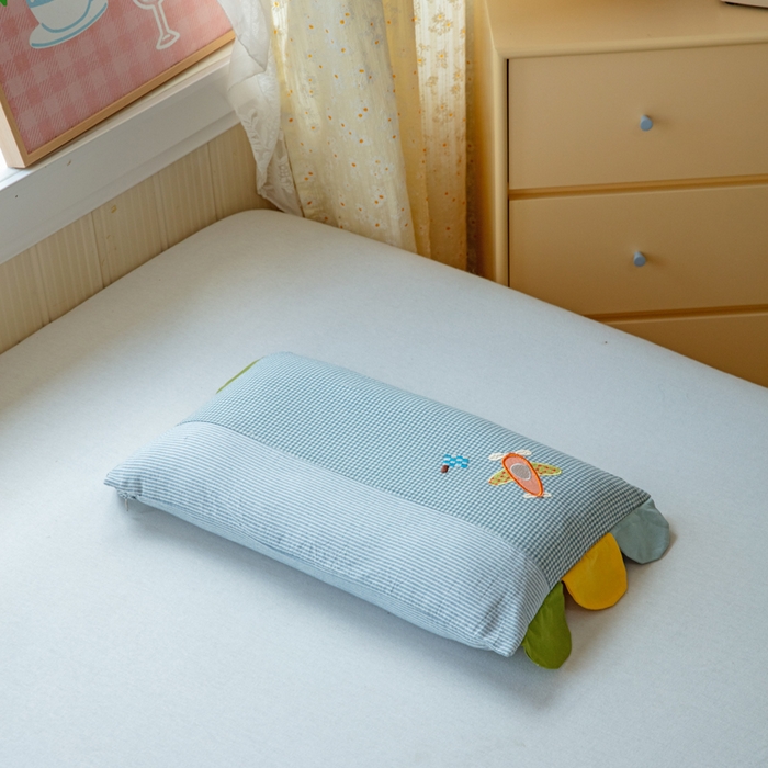 91家纺网 家纺一手货源 找家纺 （总）卡芙芯类馆 2025新款全棉水洗棉贴布绣卡通枕芯枕头