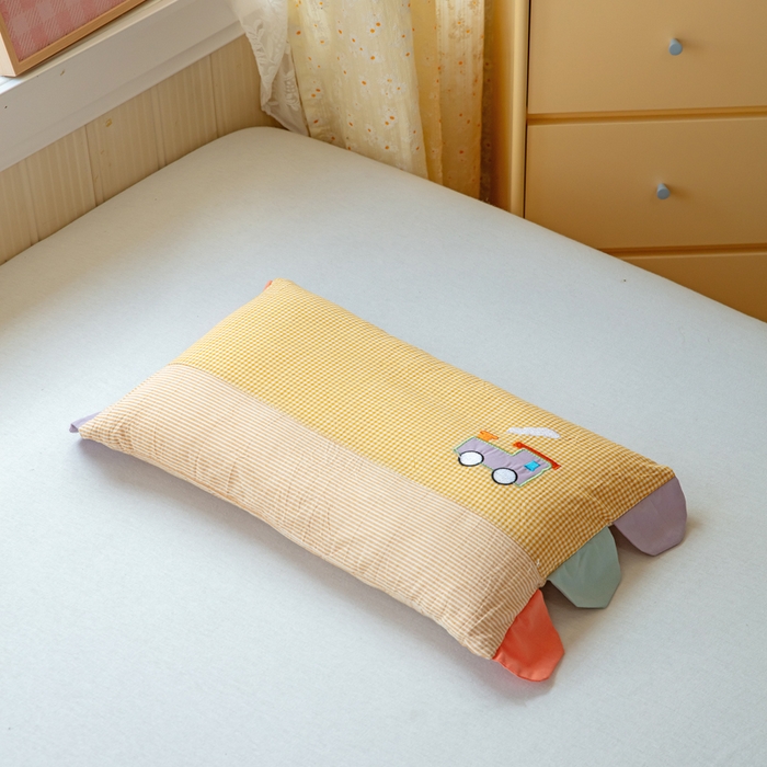 91家纺网 家纺一手货源 找家纺 （总）卡芙芯类馆 2025新款全棉水洗棉贴布绣卡通枕芯枕头