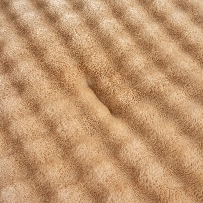 91家纺网 家纺一手货源 找家纺 米米儿家纺 2025新款兔毛牛奶绒加厚保暖冬被外贸跨境被子被芯 卡咖-泡泡绒