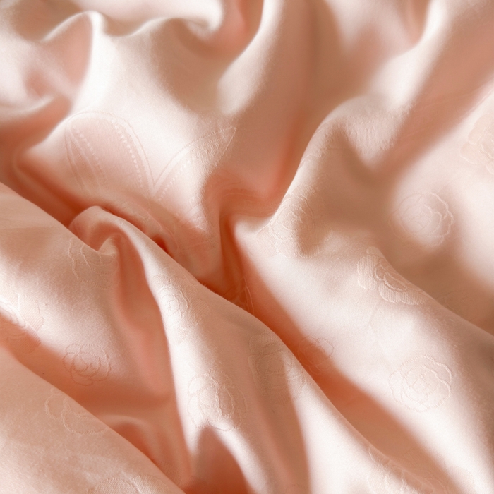 91家纺网 家纺一手货源 找家纺 卡芙芯类馆 2025新款全棉60支玫瑰提花-蚕蛹羊绒被被子被芯 玫瑰-粉