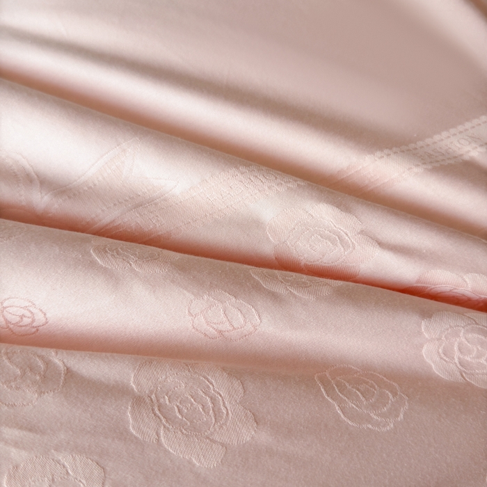 91家纺网 家纺一手货源 找家纺 卡芙芯类馆 2025新款全棉60支玫瑰提花-蚕蛹羊绒被被子被芯 玫瑰-粉