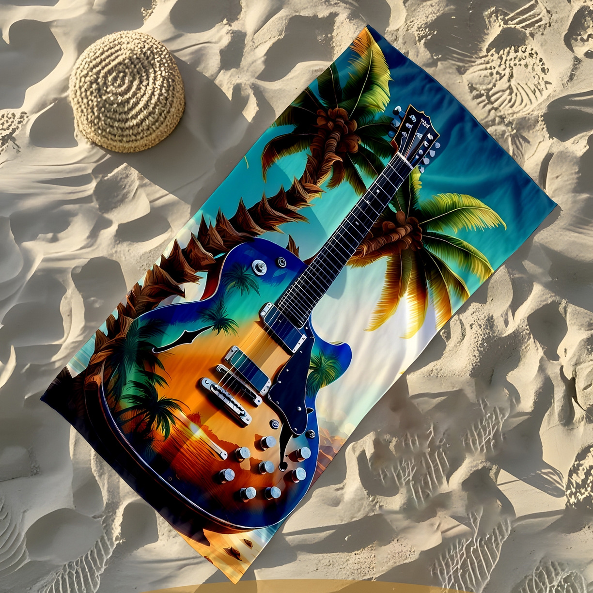 91家纺网 家纺一手货源 找家纺 轩贝雅 2025新款Pod 全托管 半托花型定制沙滩巾 10 60*130cm