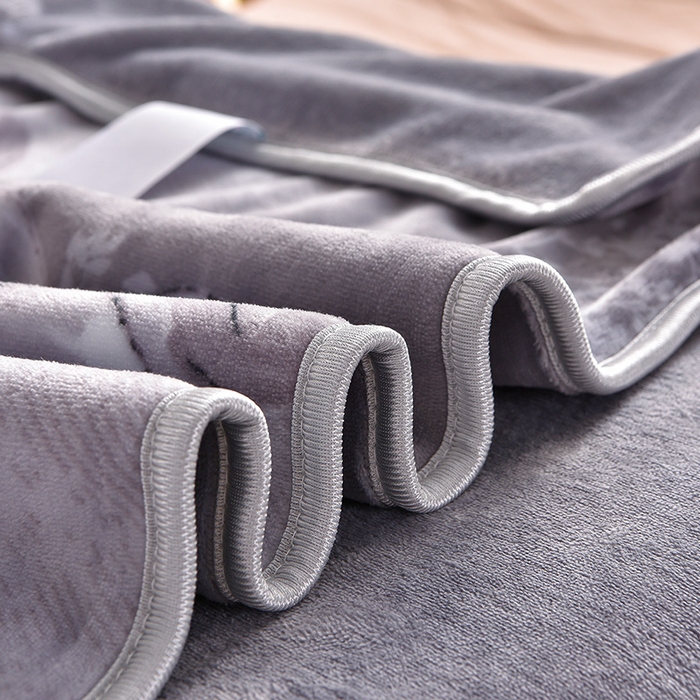 91家纺网 家纺一手货源 找家纺 佳一 2025新款高克重8-9斤 印花牛奶绒四件套 春暖花开