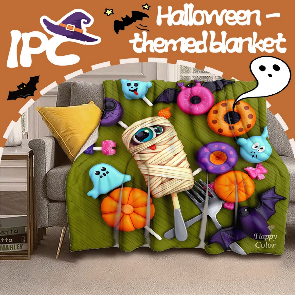 91家纺网 家纺一手货源 找家纺 轩贝雅 2025新款Pod 全托管 半托花型定制法兰绒毛毯 04