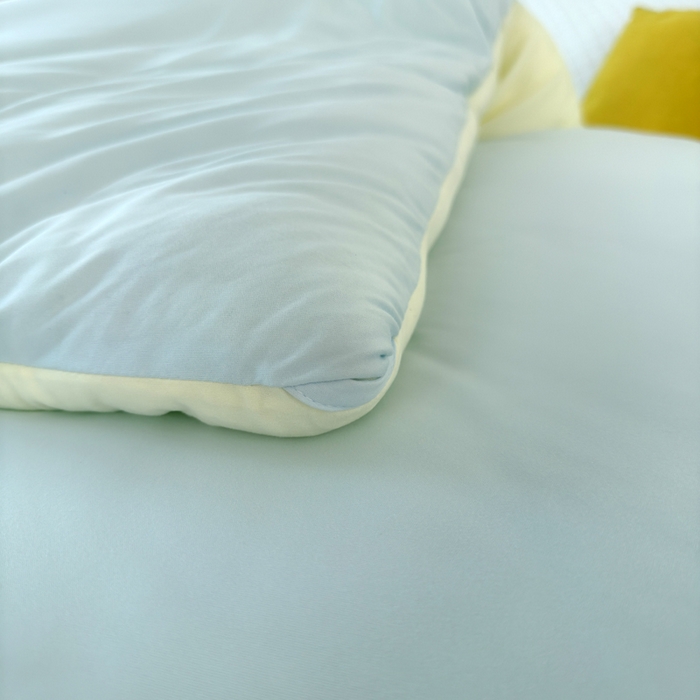 91家纺网 家纺一手货源 找家纺 卡芙芯类馆 2025新款云朵泡芙被被子被芯 浅蓝