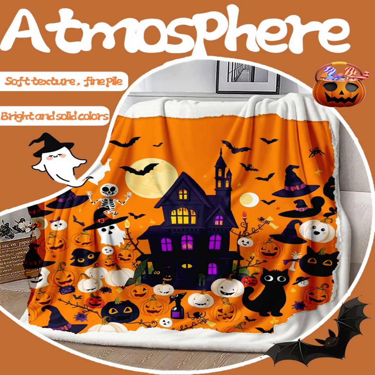 91家纺网 家纺一手货源 找家纺 轩贝雅 2025新款Pod 全托管 半托花型定制法兰绒毛毯 06