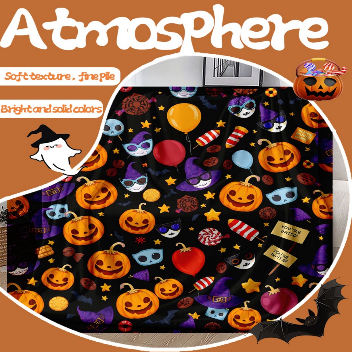 91家纺网 家纺一手货源 找家纺 轩贝雅 2025新款Pod 全托管 半托花型定制法兰绒毛毯 10