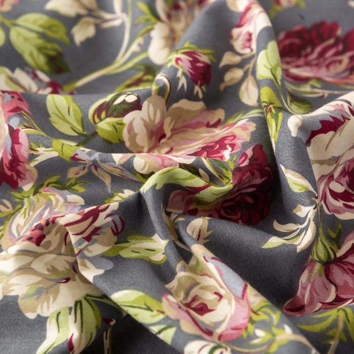 91家纺网 家纺一手货源 找家纺 锦鹭被业 2025新款复古全棉纯棉四件套 相约