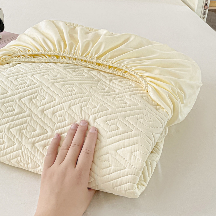 91家纺网 家纺一手货源 找家纺 （总）花享莱 2025新款希尔顿同款无染磨毛床笠三件套