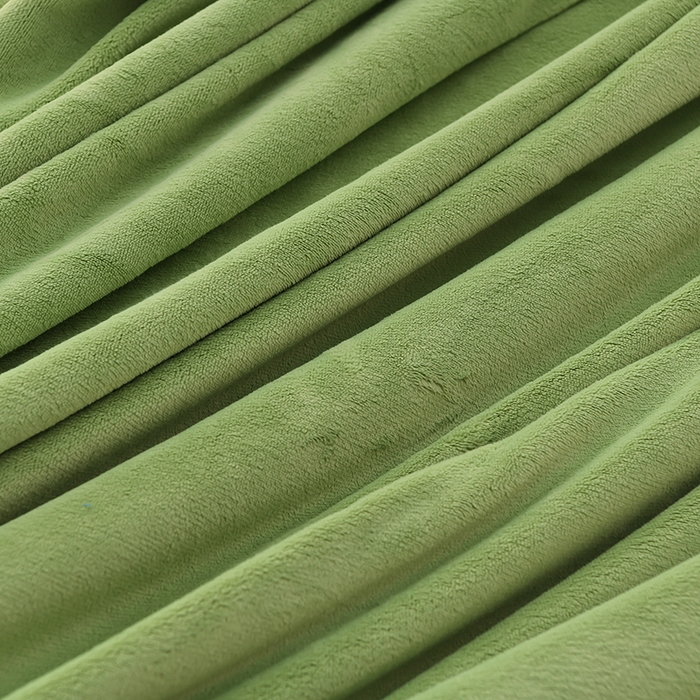 91家纺网 家纺一手货源 找家纺 牵依 2025新款直播床裙小清新印花牛奶绒四件套法兰绒四件套 嗨皮狗