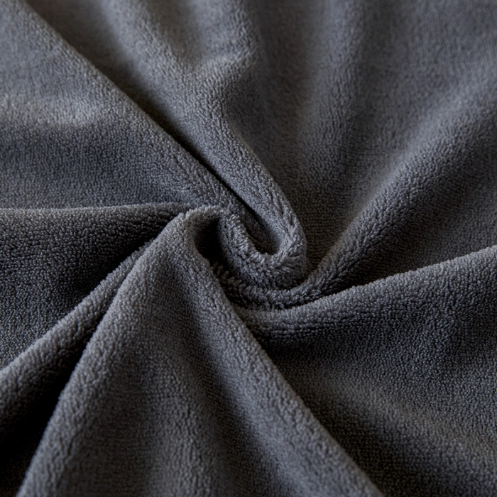 91家纺网 家纺一手货源 找家纺 摩妮卡 2025新款加厚保暖牛奶绒床笠单床笠床笠单件-保护床垫三件套系列 莫纱-曜石黑