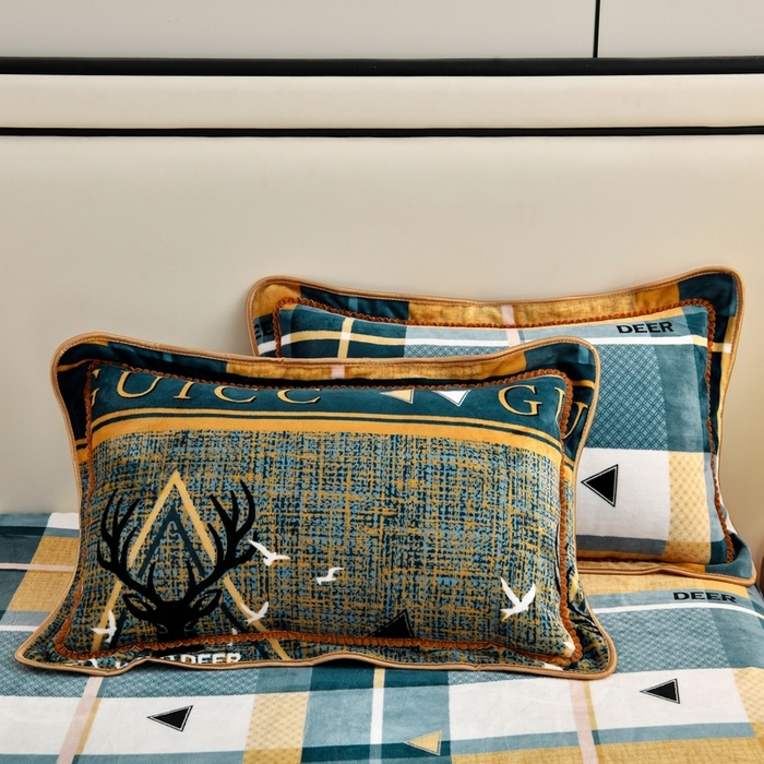 91家纺网 家纺一手货源 找家纺 （总）雨洋2025新款加厚保暖牛奶绒金貂婴儿绒单被套