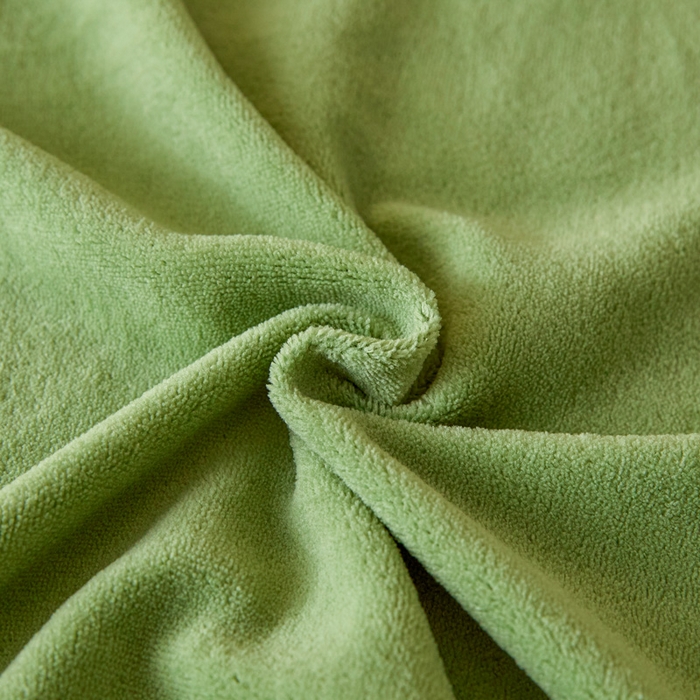 91家纺网 家纺一手货源 找家纺 摩妮卡 2025新款加厚保暖牛奶绒床笠单床笠床笠单件-保护床垫三件套系列 莫纱-藻绿