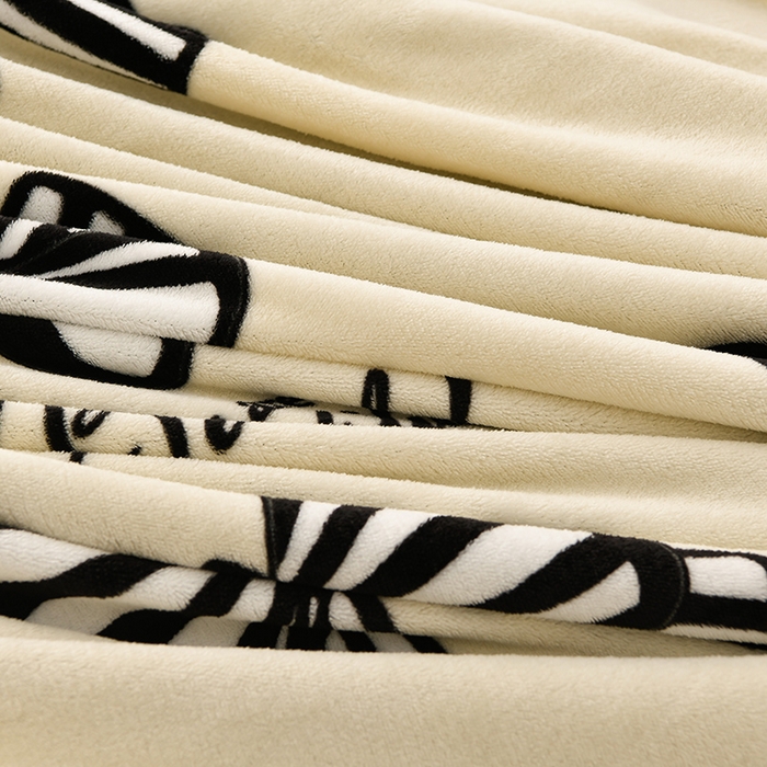 91家纺网 家纺一手货源 找家纺 牵依 2025新款直播床裙小清新印花牛奶绒四件套法兰绒四件套 花蝴蝶