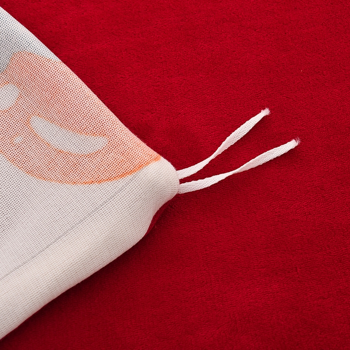 91家纺网 家纺一手货源 找家纺 牵依 2025新款直播床裙小清新印花牛奶绒四件套法兰绒四件套 花田喜事