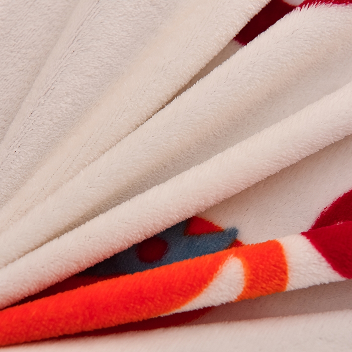 91家纺网 家纺一手货源 找家纺 牵依 2025新款直播床裙小清新印花牛奶绒四件套法兰绒四件套 花田喜事