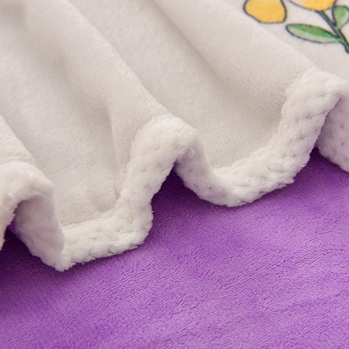 91家纺网 家纺一手货源 找家纺 牵依 2025新款直播床裙小清新印花牛奶绒四件套法兰绒四件套 花开曼舞