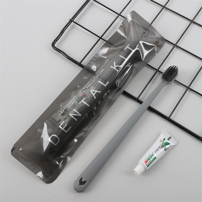 安力森/诚臻酒店用品 圆角三面封 圆角灰牙刷-2000/箱 圆角三面封