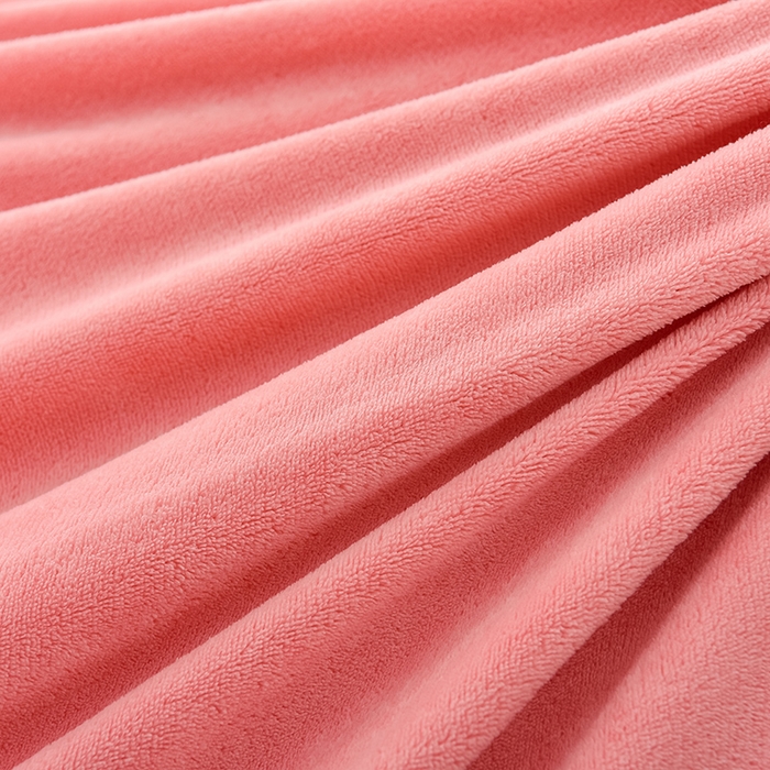 91家纺网 家纺一手货源 找家纺 牵依 2025新款直播床裙小清新印花牛奶绒四件套法兰绒四件套 花园小兔