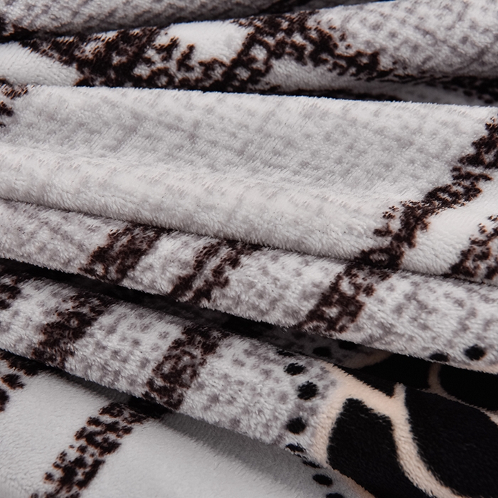 91家纺网 家纺一手货源 找家纺 牵依 2025新款直播床裙小清新印花牛奶绒四件套法兰绒四件套 山茶花