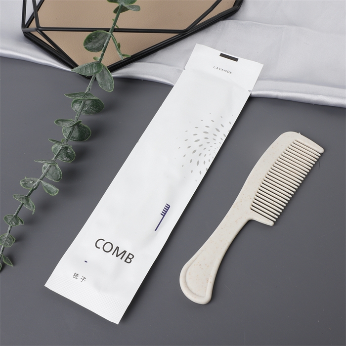 安力森/诚臻酒店用品 石头纸三面封 石头纸梳子-单件 石头纸三面封
