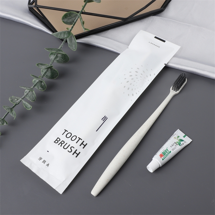 安力森/诚臻酒店用品 石头纸三面封 石头纸牙刷-单件 石头纸三面封