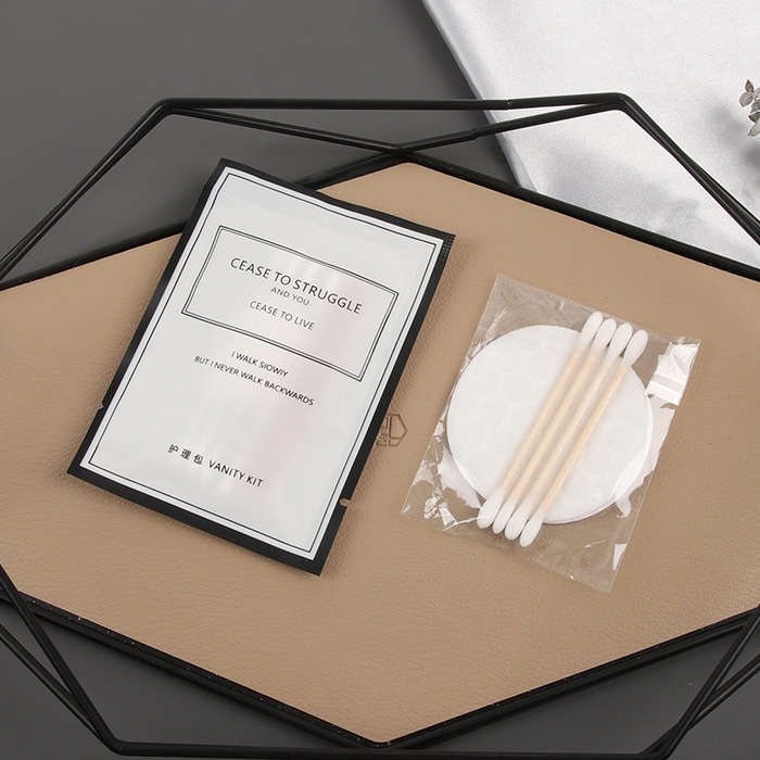 91家纺网 家纺一手货源 找家纺 安力森/诚臻酒店用品 2025新款植物语三面封-全现货（酒店）系列-黑框三面封 黑框护理包-单件 黑框三面封