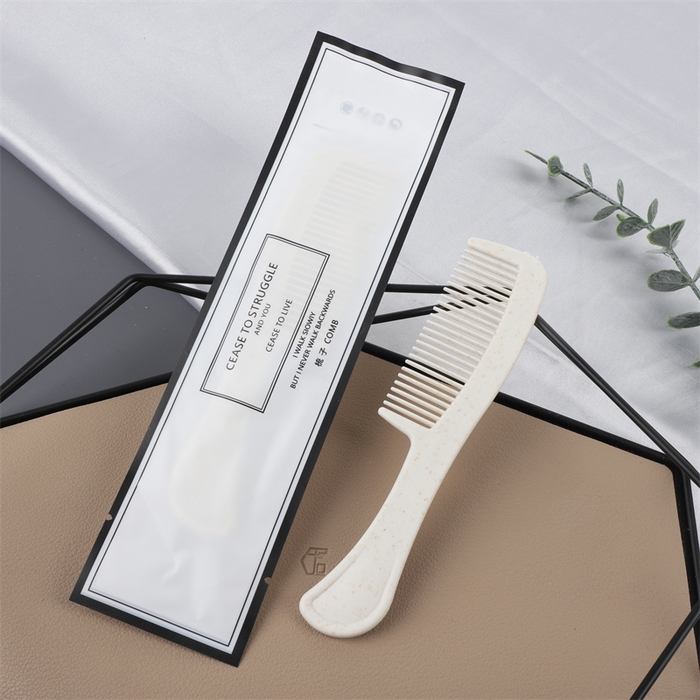 安力森/诚臻酒店用品 2025新款植物语三面封-全现货（酒店）系列-黑框三面封 黑框丽枫梳-单件 黑框三面封