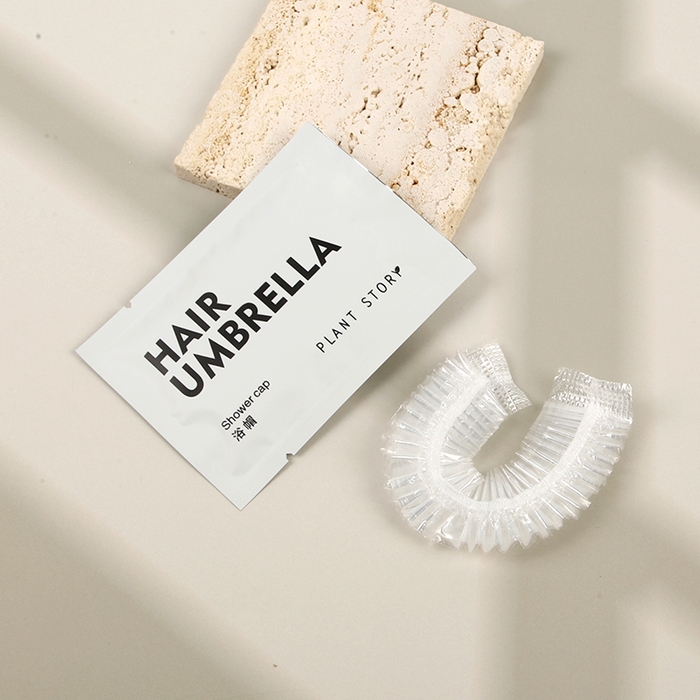 91家纺网 家纺一手货源 找家纺 安力森/诚臻酒店用品 2025新款植物语三面封-全现货（酒店）系列-白膜三面封 白膜浴帽-2000/箱 白膜三面封