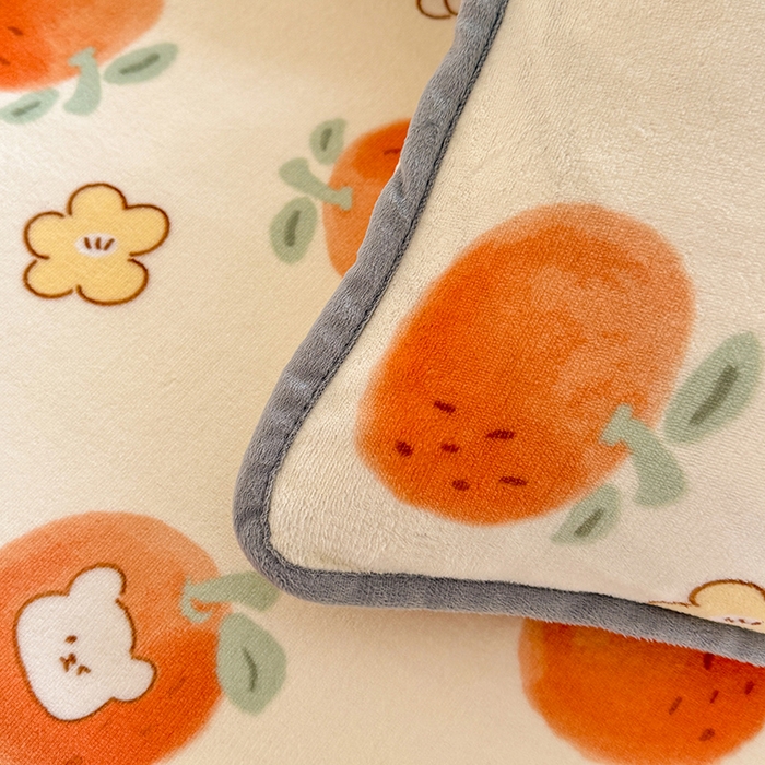 91家纺网 家纺一手货源 找家纺 518家纺2025新款高克重200g印花牛奶绒单枕套 心想事成