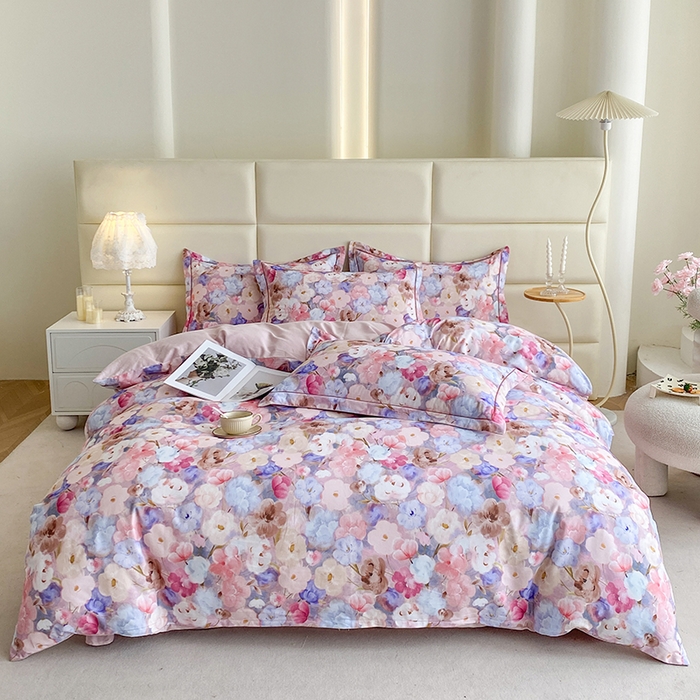 91家纺网 家纺一手货源 找家纺 （总）眷恋家纺 2025新款秋冬超柔全棉精梳棉磨毛三件套四件套