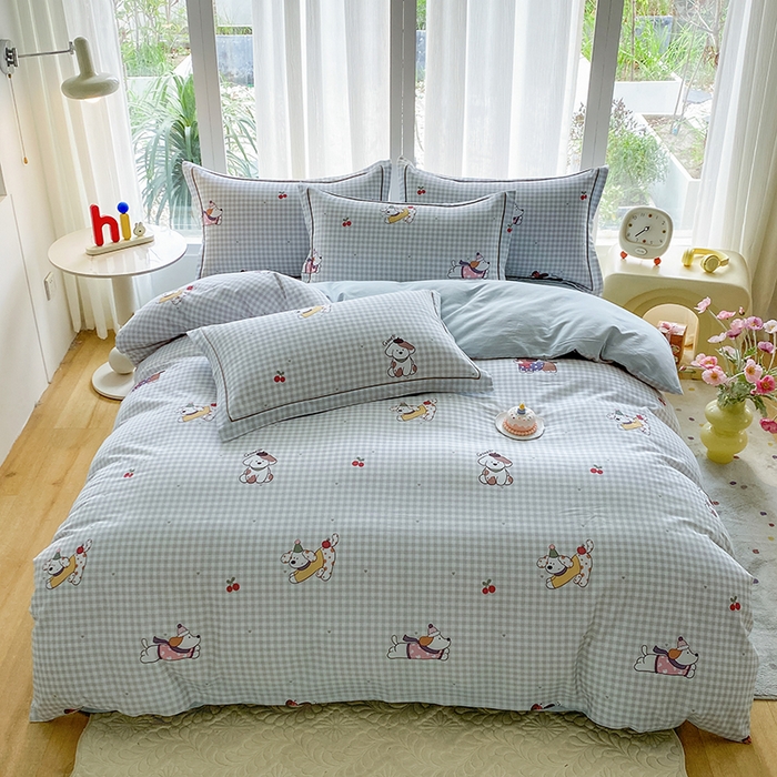 91家纺网 家纺一手货源 找家纺 （总）眷恋家纺 2025新款秋冬超柔全棉精梳棉磨毛三件套四件套