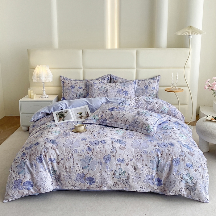 91家纺网 家纺一手货源 找家纺 （总）眷恋家纺 2025新款秋冬超柔全棉精梳棉磨毛三件套四件套