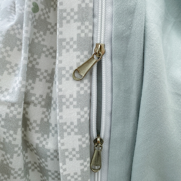 91家纺网 家纺一手货源 找家纺 眷恋家纺 2025新款秋冬超柔全棉精梳棉磨毛三件套四件套 超快乐-绿